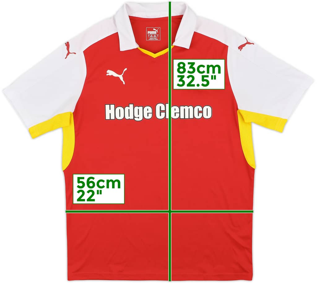 2016-17 Rotherham Home Shirt - 7/10 - (L)