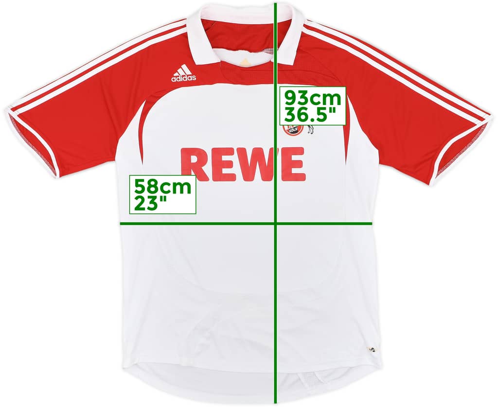 2007-08 FC Koln Home Shirt - 7/10 - (XL)