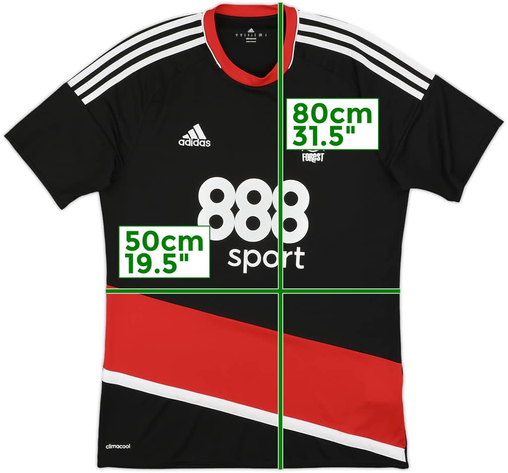 2016-17 Nottingham Forest Away Shirt - 8/10 - (M)