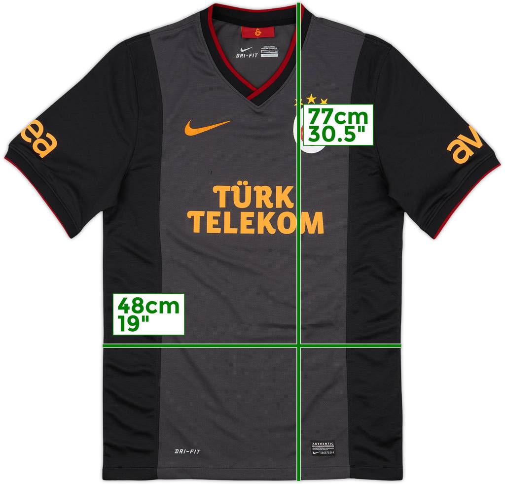 2013-14 Galatasaray Away Shirt - 8/10 - (S)