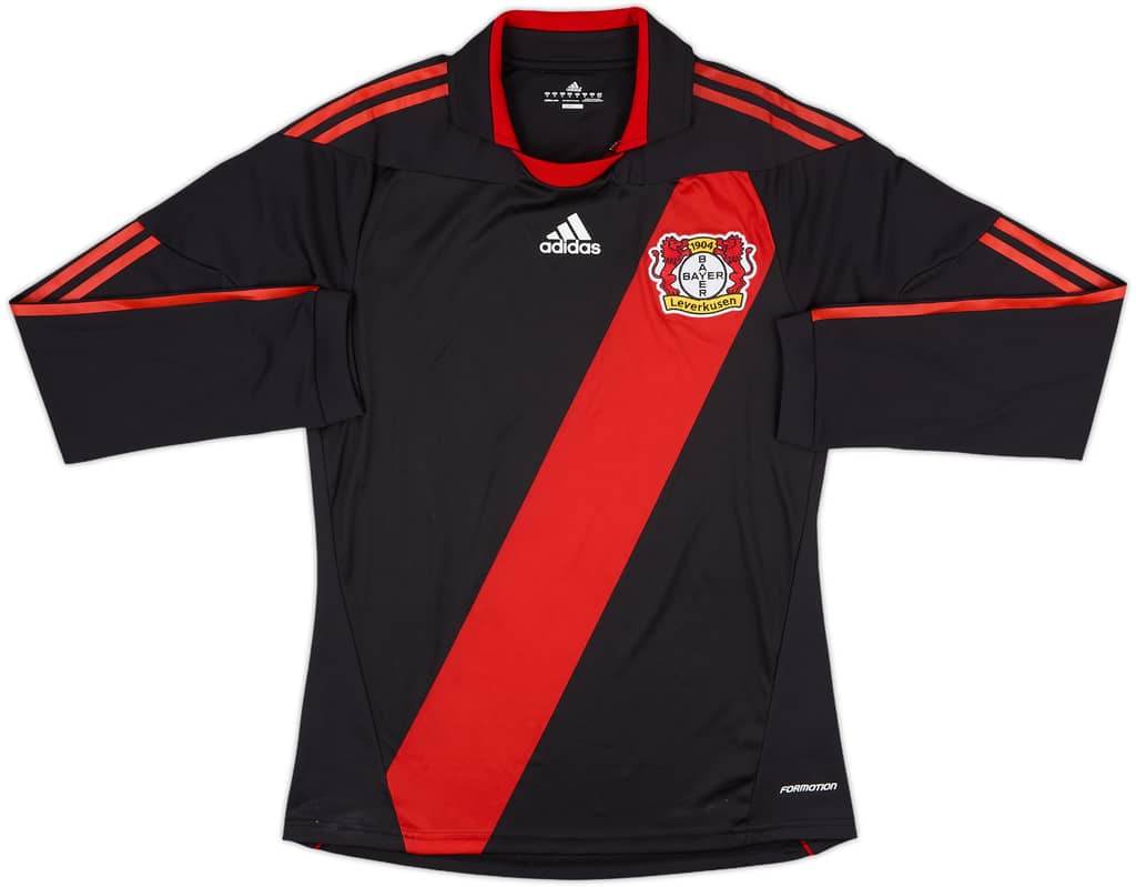 2010-11 Bayer Leverkusen Player Issue Home L/S Shirt - 9/10 - (M)