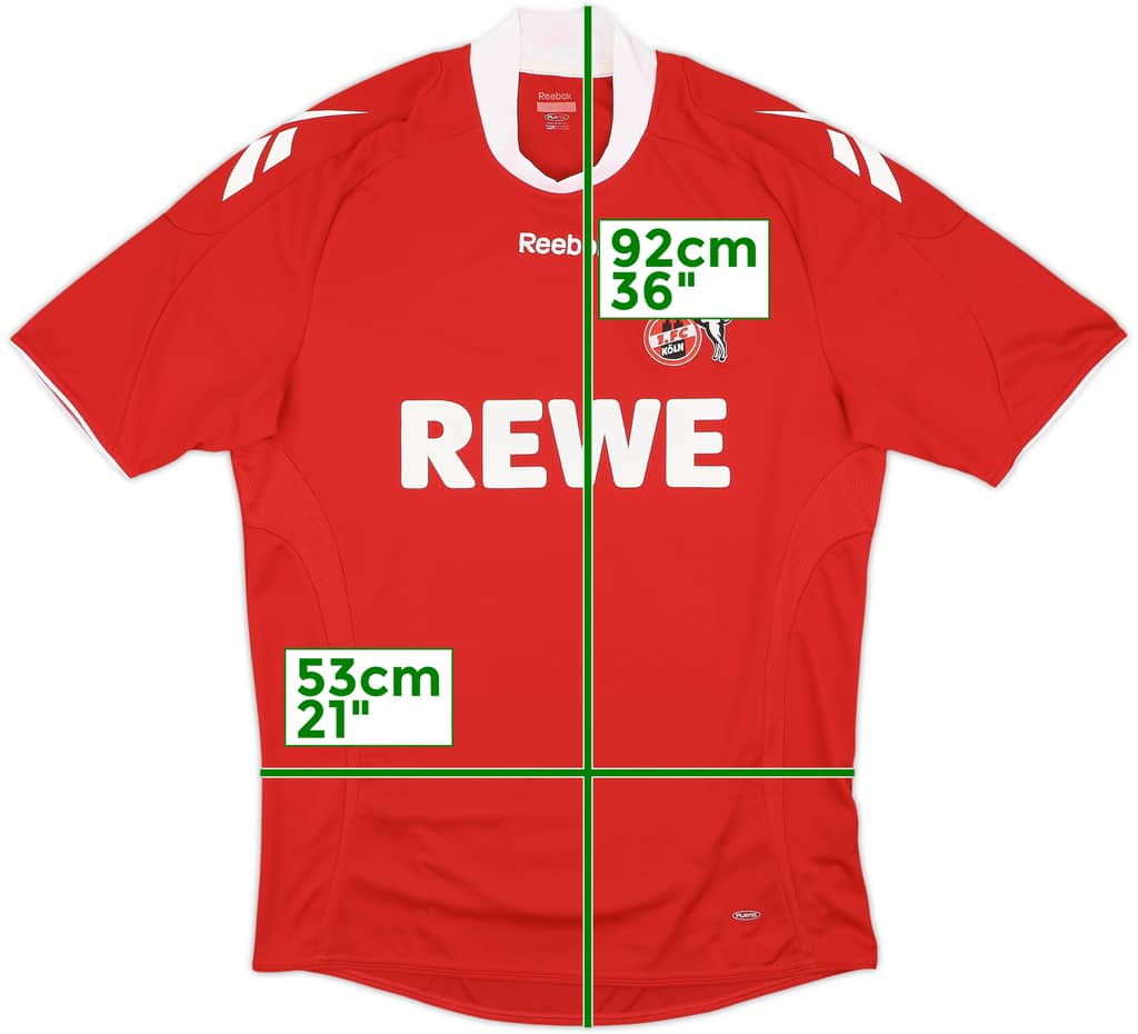 2008-09 FC Koln Home Shirt - 8/10 - (L)
