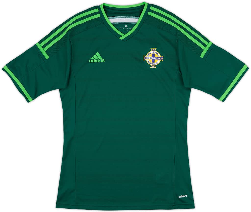 2014 Northern Ireland Home Shirt - 9/10 - (S)