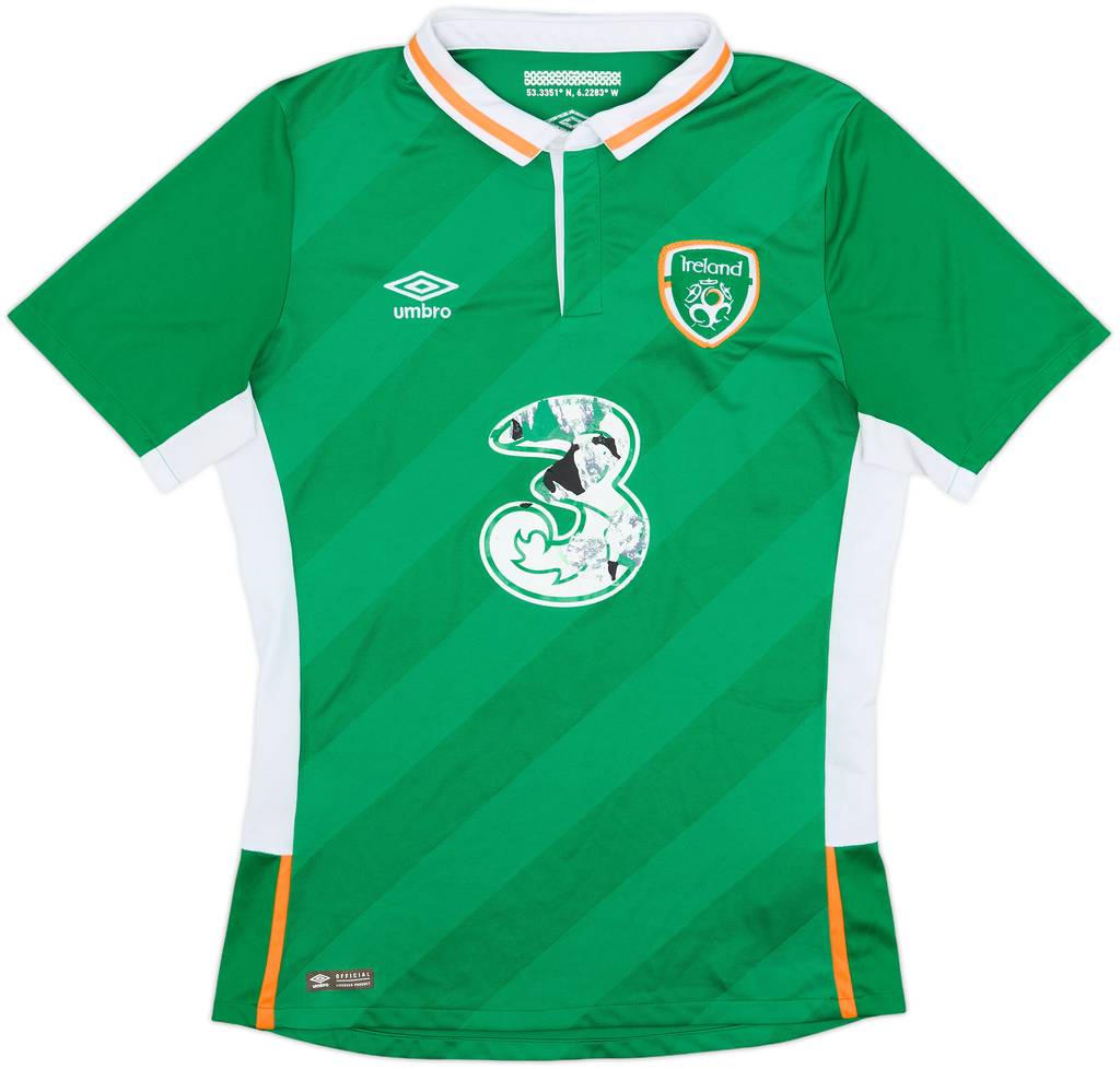 2016-17 Ireland Home Shirt - 4/10 - (M)