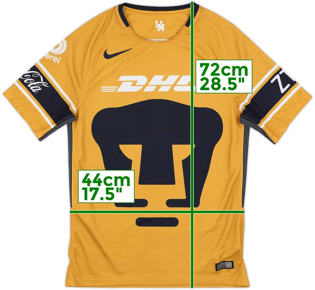 2017-18 UNAM Pumas Third Shirt - 9/10 - (S)