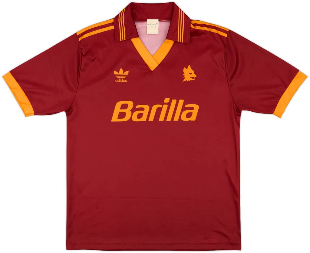1992-94 Roma Home Shirt - 10/10 - (L)