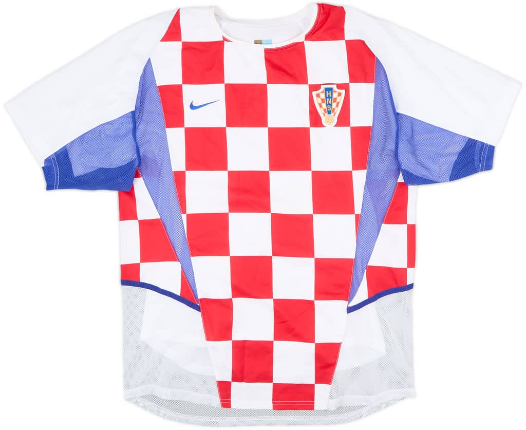 2002-04 Croatia Player Issue Home Shirt - 8/10 - (M)