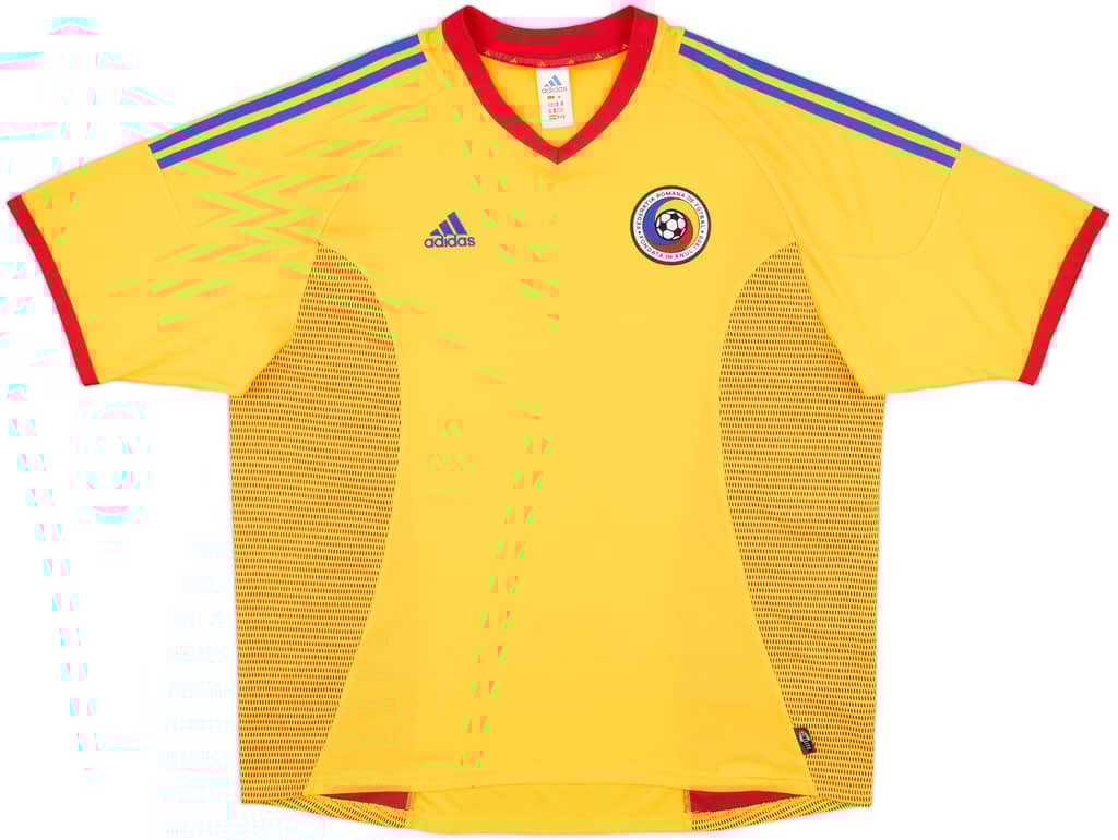 2002-04 Romania Home Shirt - 8/10 - (XXL)