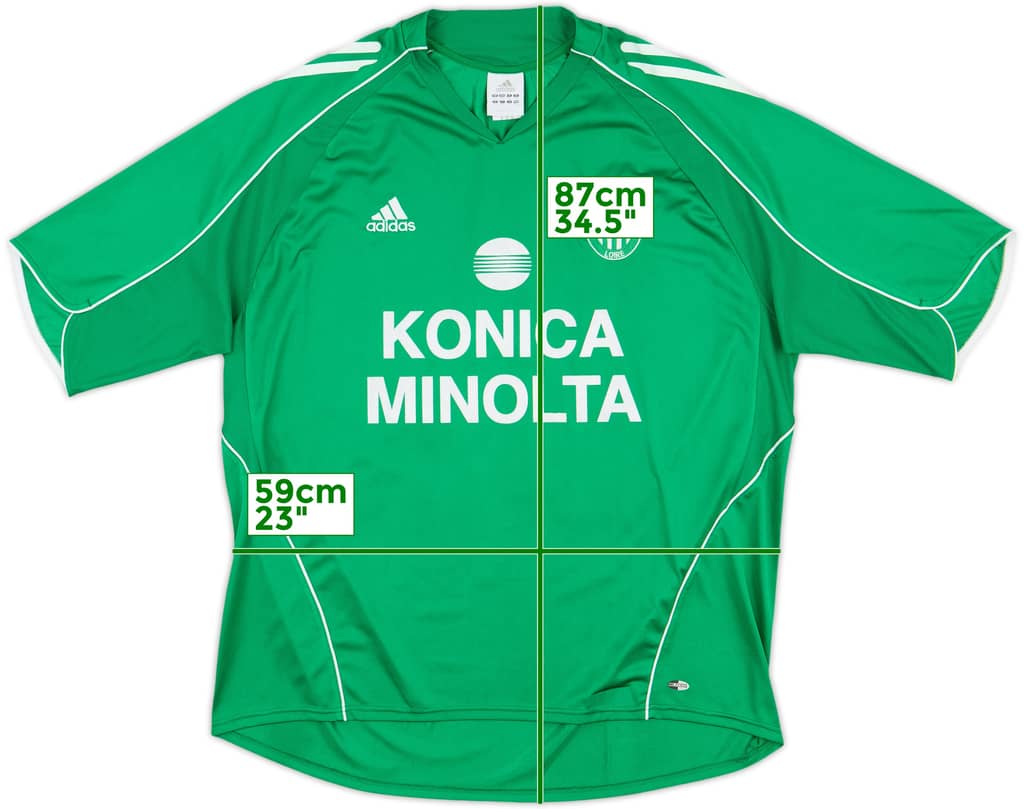 2005-06 Saint Etienne Home Shirt - 9/10 - (XXL)