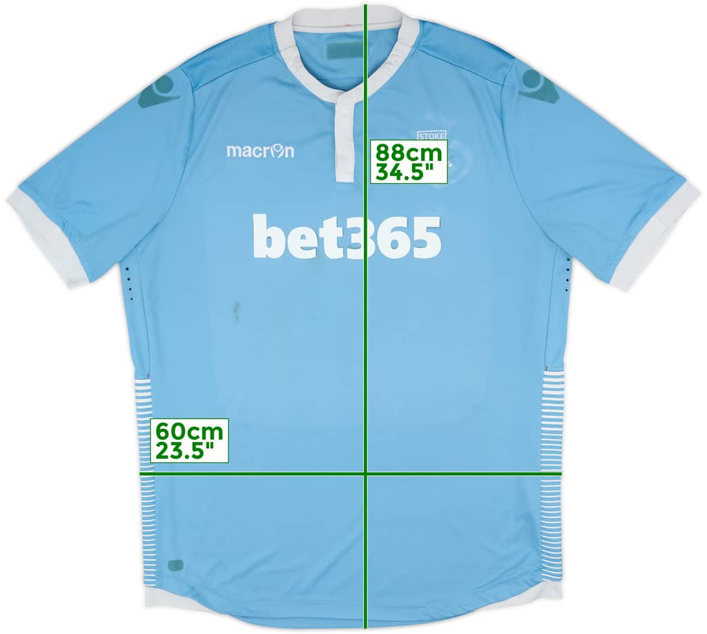 2016-17 Stoke City Away Shirt - 4/10 - (XL)