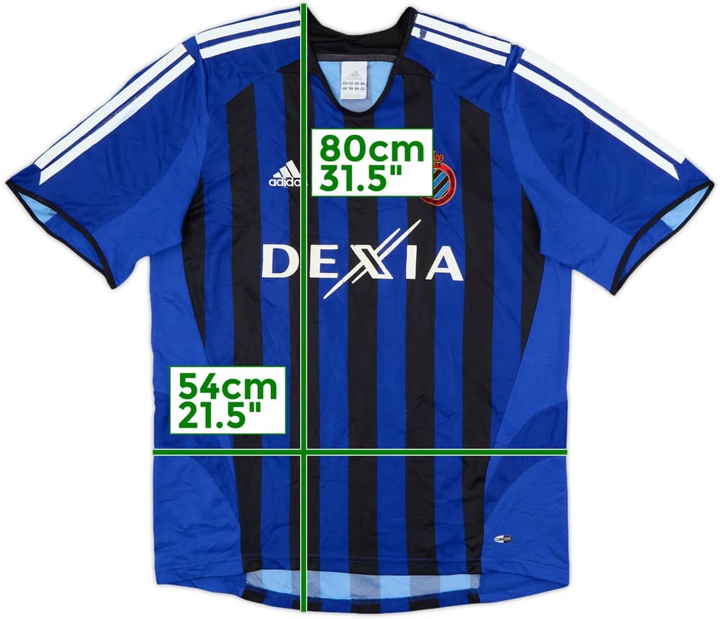 2005-07 Club Brugge Home Shirt - 5/10 - (L)