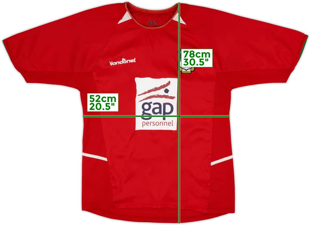 2003-04 Wrexham Home Shirt - 6/10 - (M)