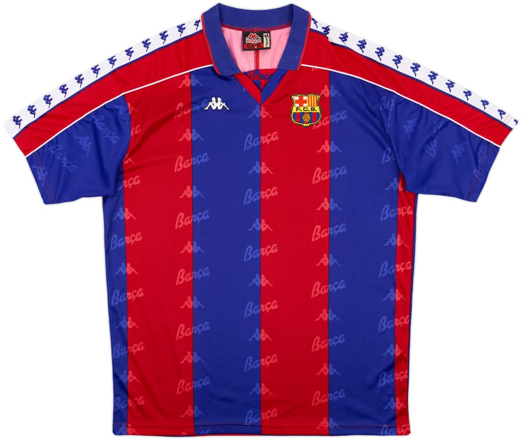 1992-95 Barcelona Home Shirt - 9/10 - (XL)