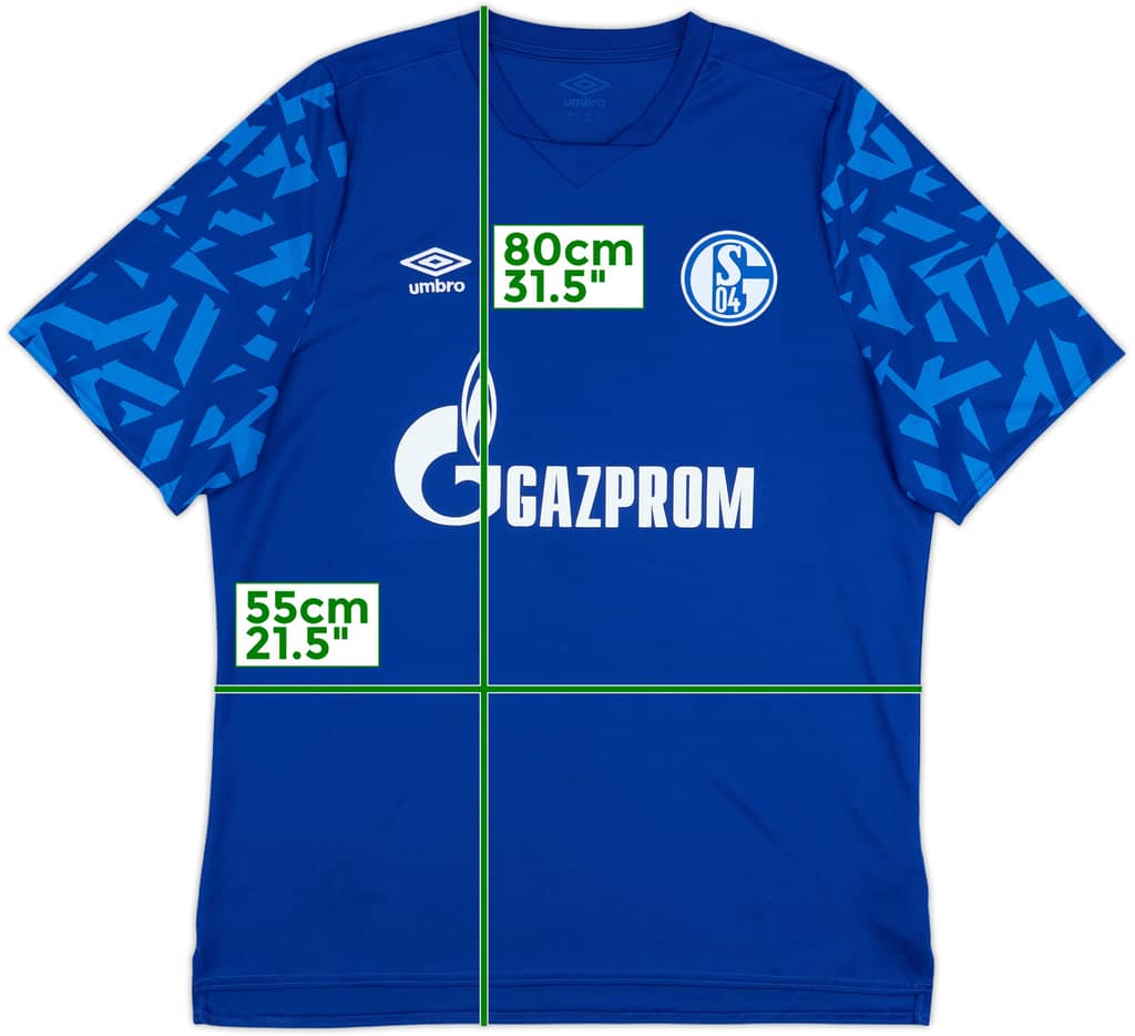 2019-20 Schalke Home Shirt - 9/10 - (XL)