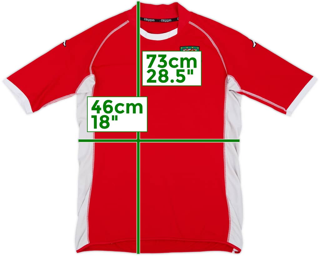2002-04 Wales Home Shirt - 7/10 - (M)