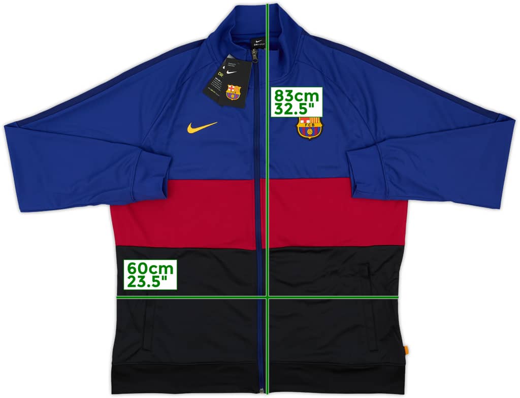 2020-21 Barcelona Nike Track Jacket (XXL)
