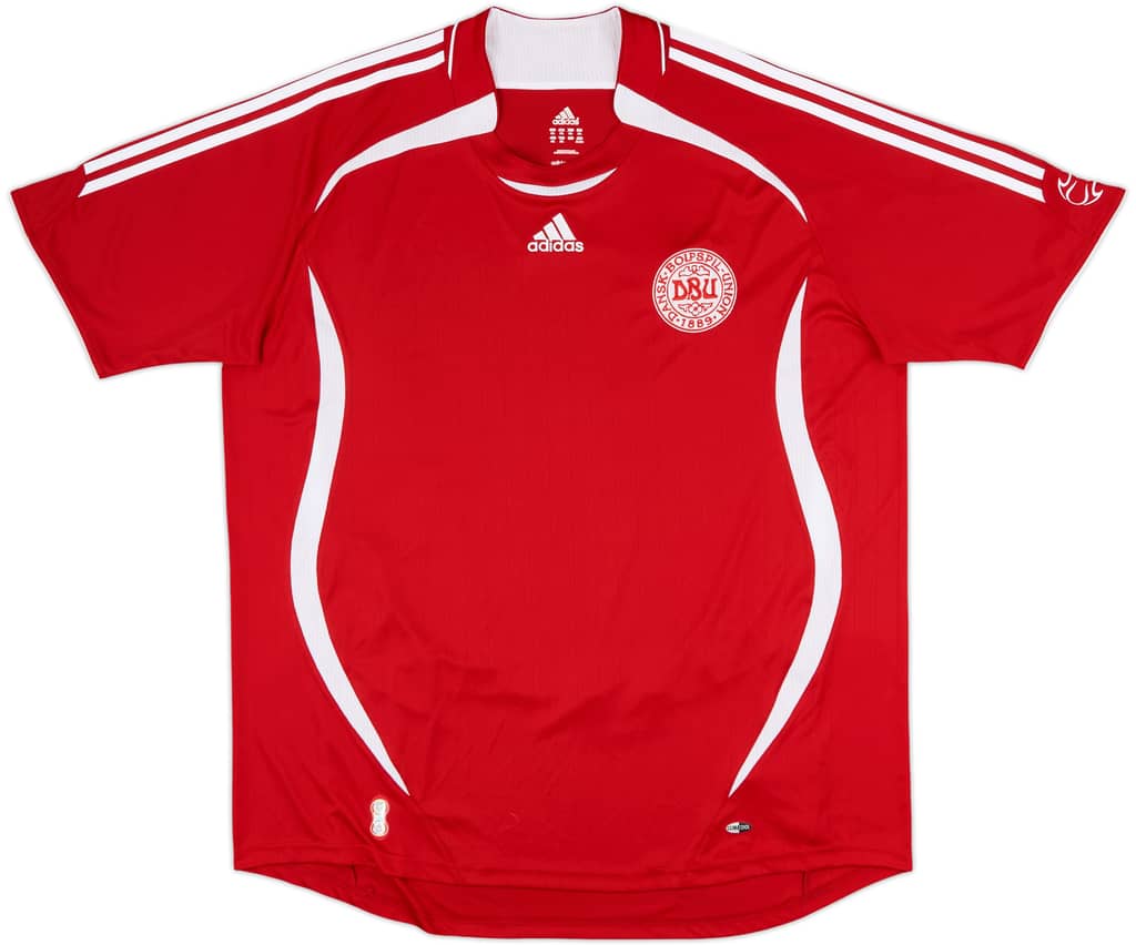 2006-08 Denmark Home Shirt - 9/10 - (XXL)