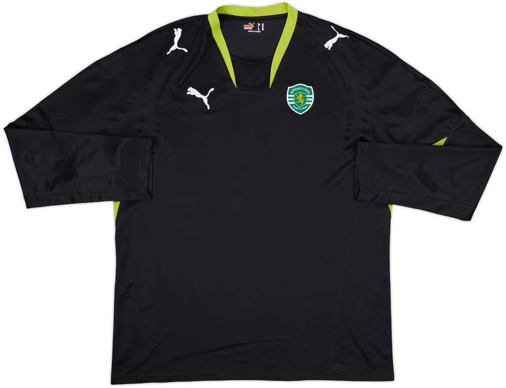 2007-08 Sporting CP Away L/S Shirt - 8/10 - (XL)