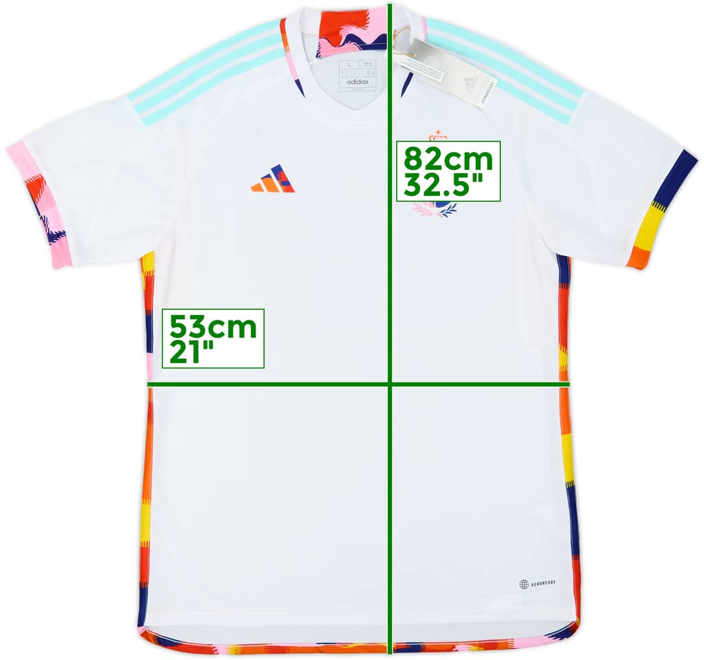2022-23 Belgium Away Shirt (L)