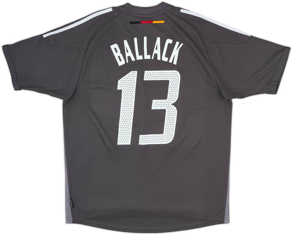 2002-04 Germany Away Shirt Ballack #13 - 8/10 - (S)