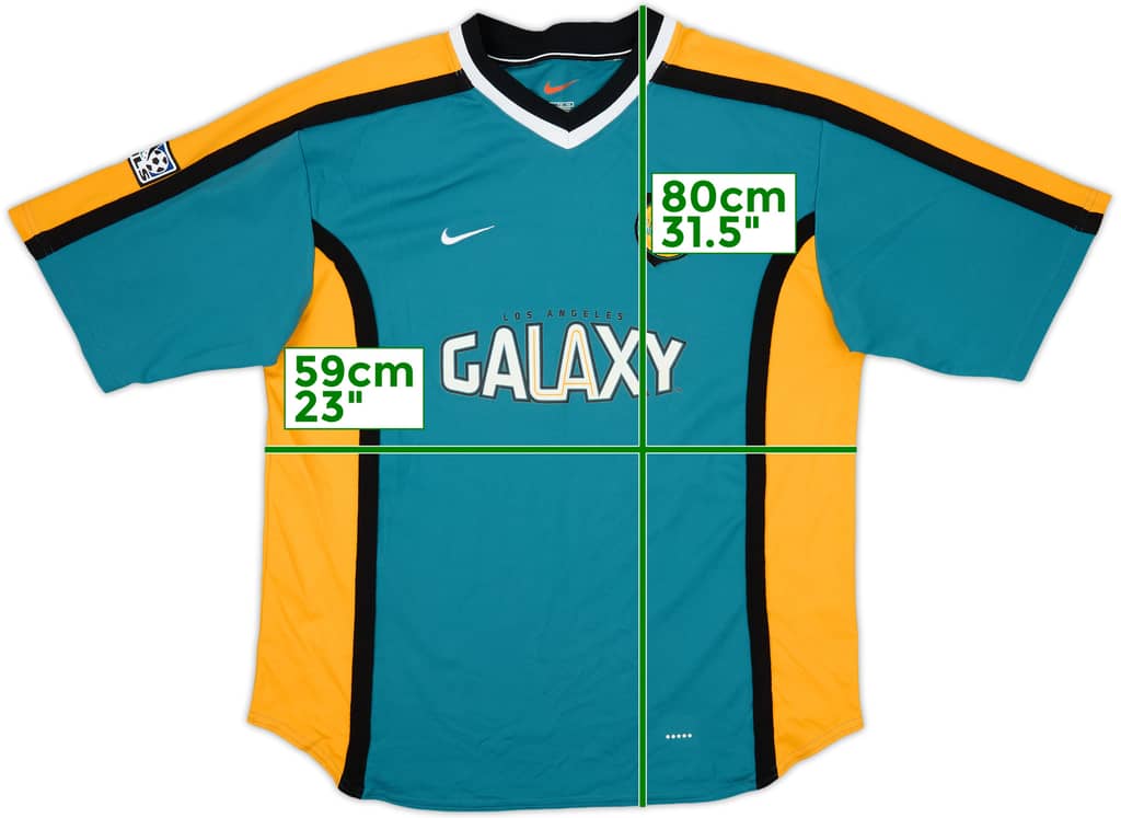 2000-02 LA Galaxy Home Shirt - 8/10 - (XL)