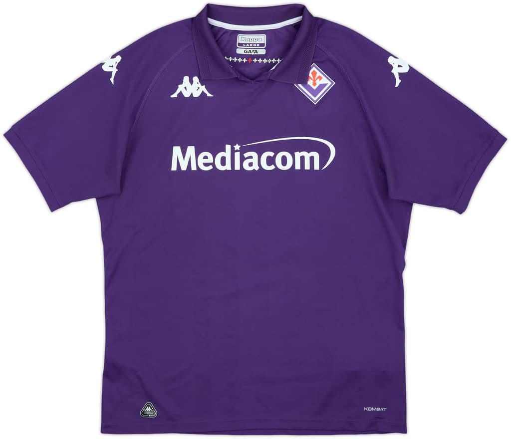 2024-25 Fiorentina Home Shirt - 9/10 - (L)