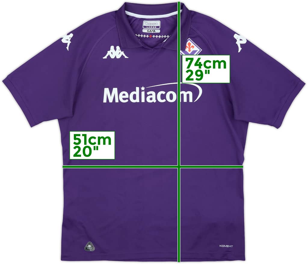 2024-25 Fiorentina Home Shirt - 9/10 - (L)