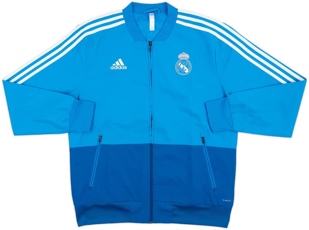 2018-19 Real Madrid adidas Track Jacket - 8/10 - (L)