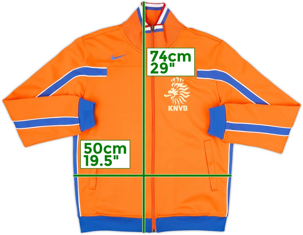 2008-10 Netherlands Nike Track Jacket - 8/10 - (S)