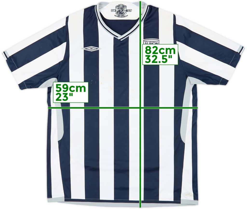 2009-10 West Brom Home Shirt - 5/10 - (XL)