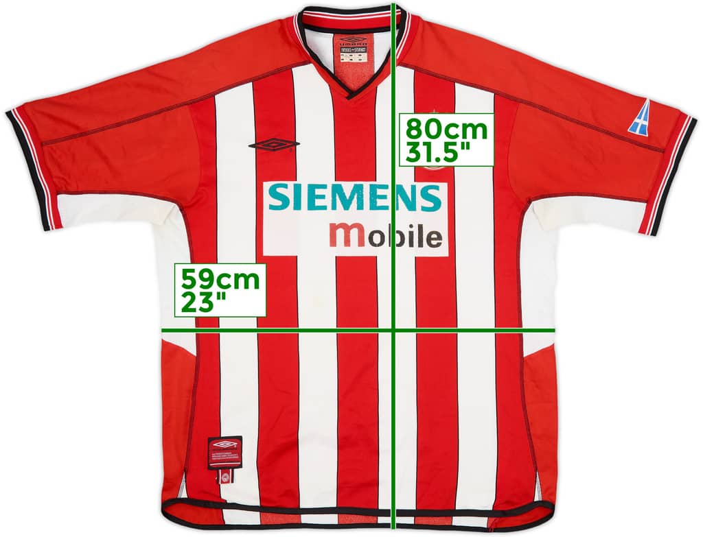 2002-03 Olympiakos Home Shirt - 5/10 - (XL)