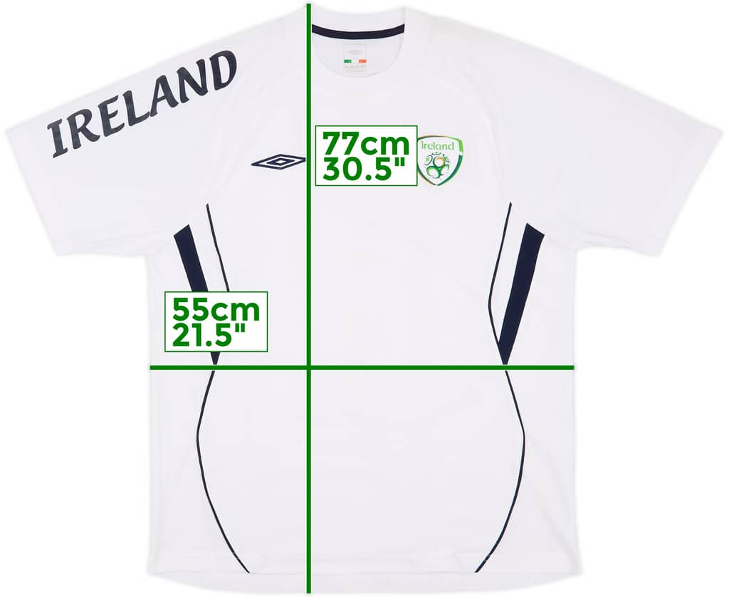2006-07 Ireland Umbro Training Shirt - 8/10 - (L)