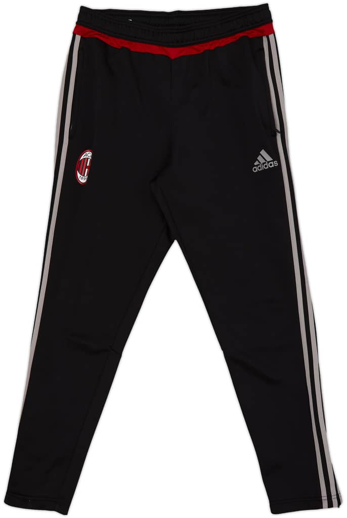 2015-16 AC Milan adidas Track Pants/Bottoms - 9/10 - (L)