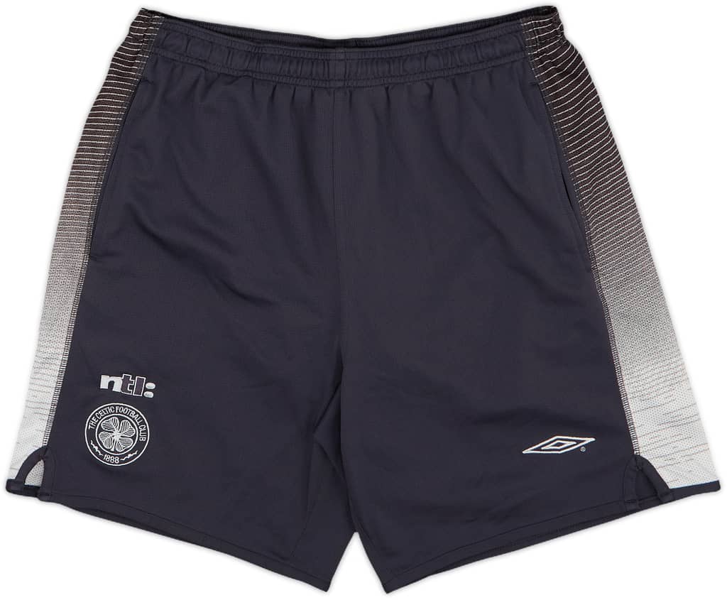 2002-03 Celtic Umbro Training Shorts - 7/10 - (L)
