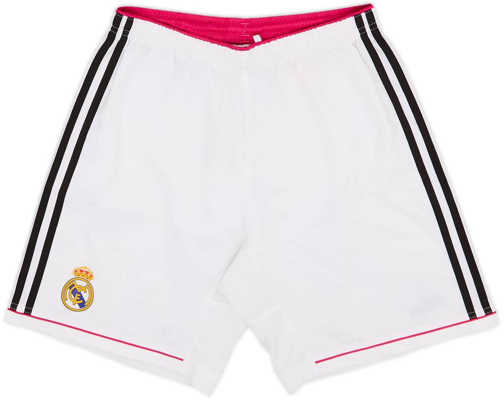 2014-15 Real Madrid Home Shorts - 6/10 - (S)
