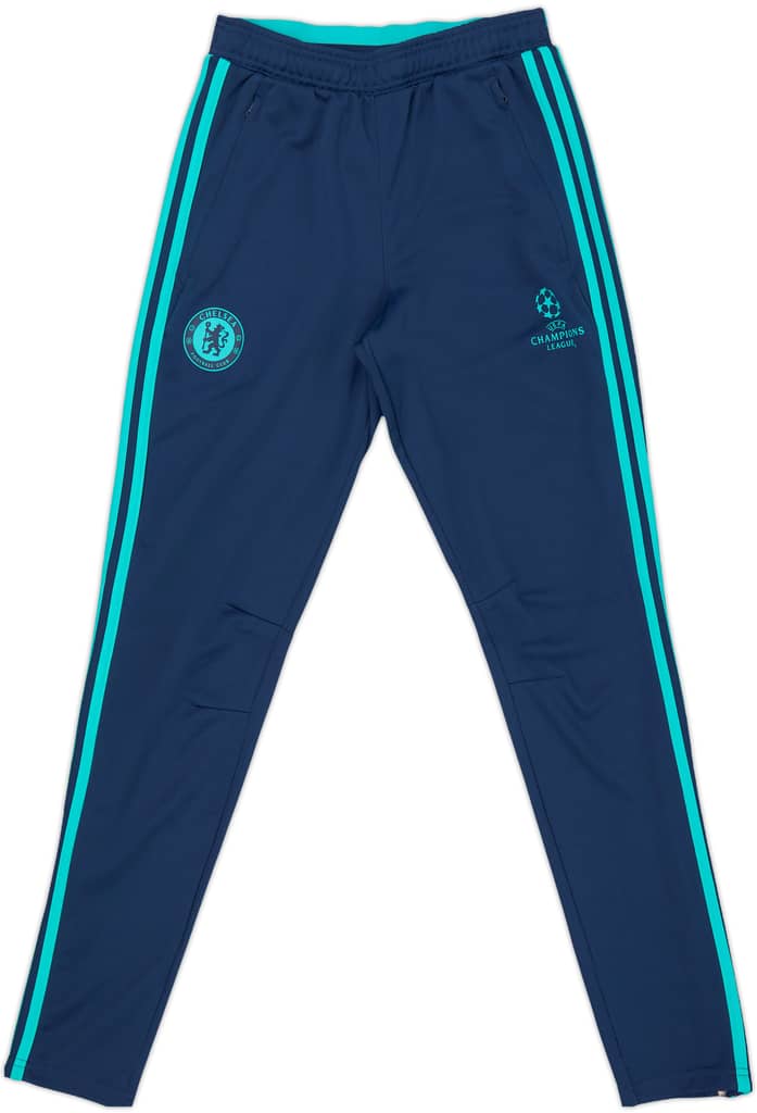 2015-16 Chelsea adidas CL Track Pants/Bottoms - 8/10 - (S)