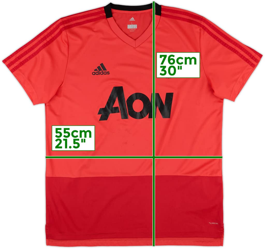 2018-19 Manchester United adidas Training Shirt - 7/10 - (L)