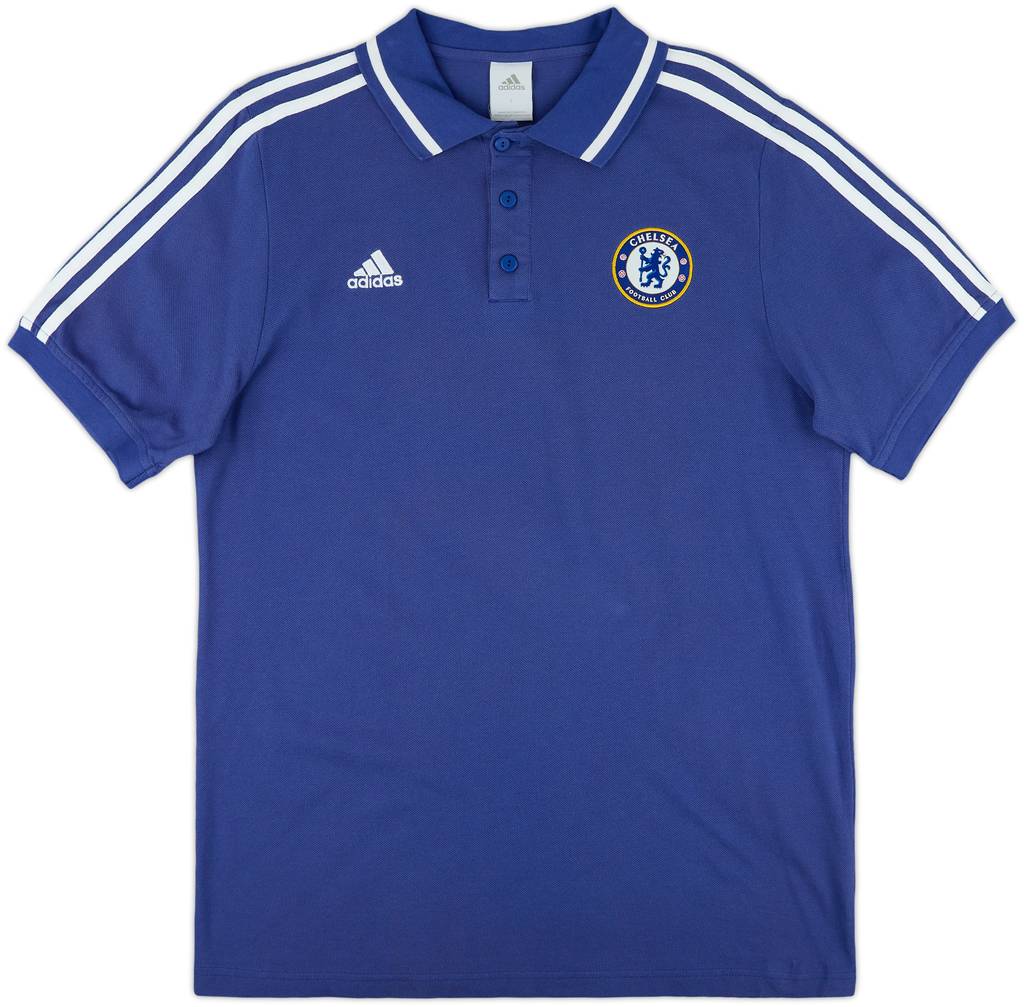 2010-11 Chelsea adidas Polo Shirt - 7/10 - (L)