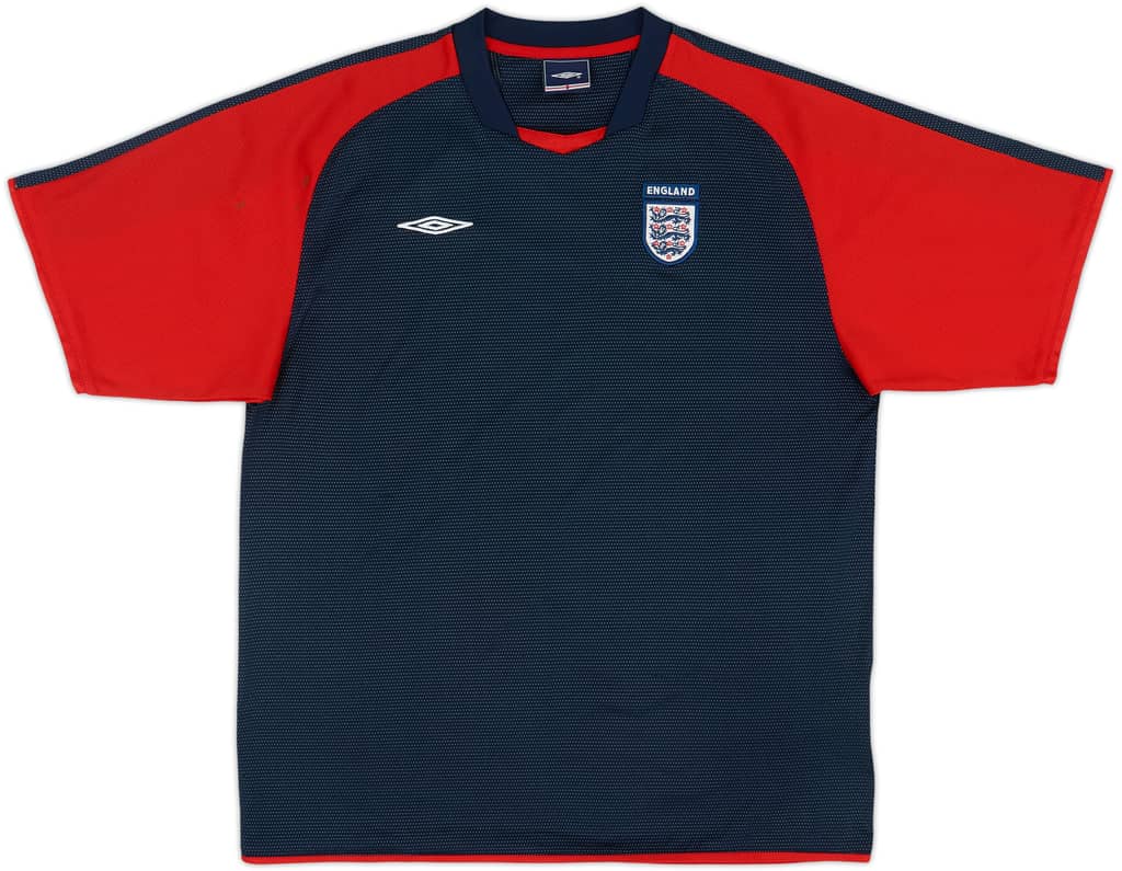 2002-03 England Umbro Training Shirt - 7/10 - (L)