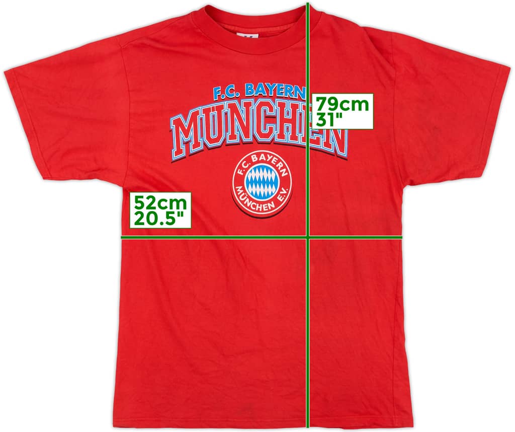 1990s Bayern Munich Universal Atheltics Graphic Tee - 8/10 - (L)