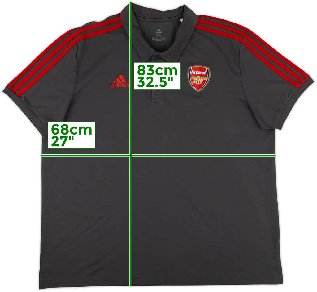 2020-21 Arsenal adidas Polo Shirt - 10/10 - (XXL)