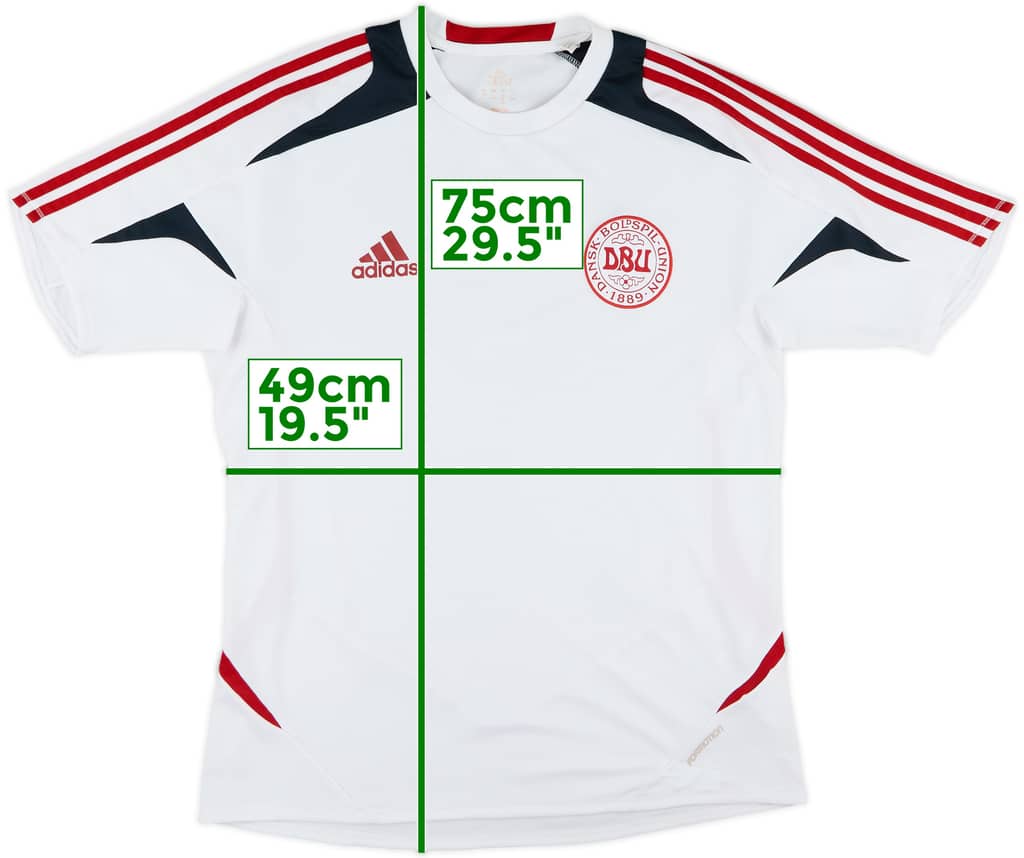 2011-12 Denmark adidas Formotion Training Shirt - 8/10 - (M)