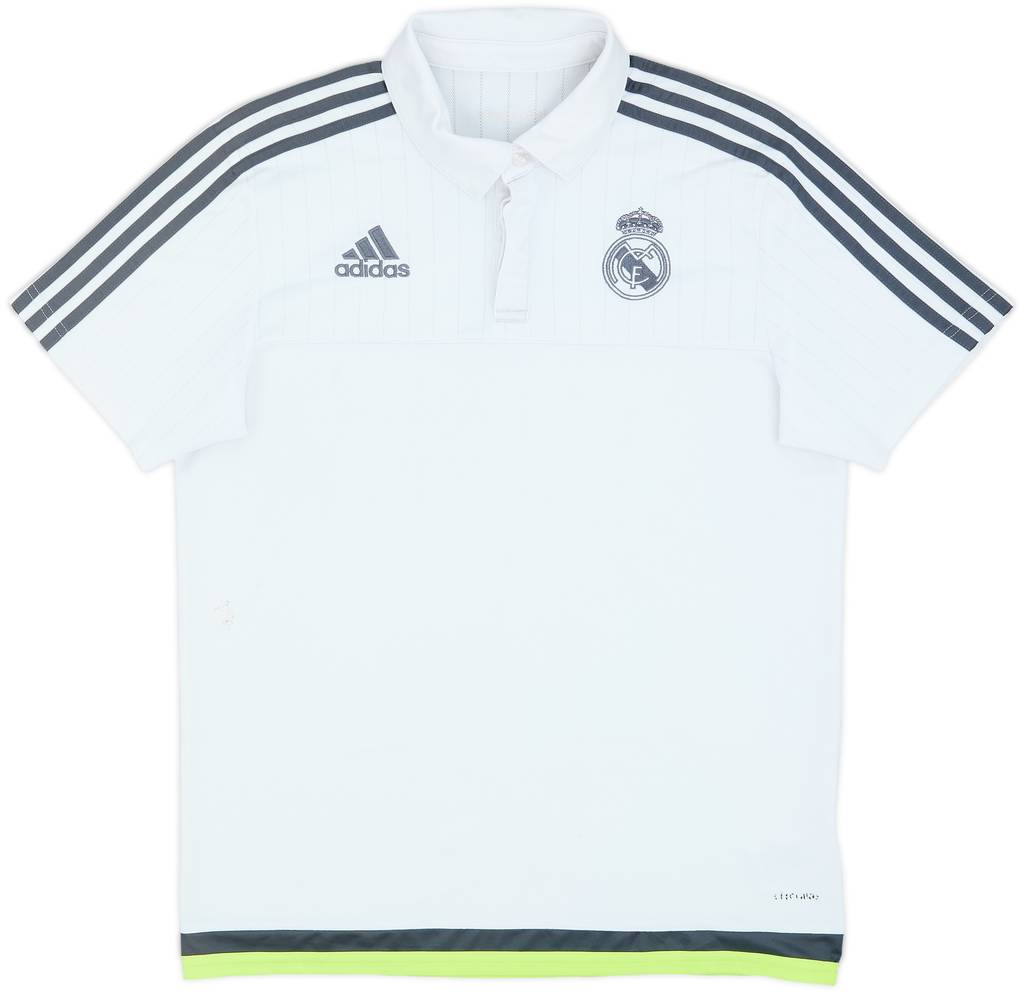 2015-16 Real Madrid adidas Polo Shirt - 6/10 - (M)