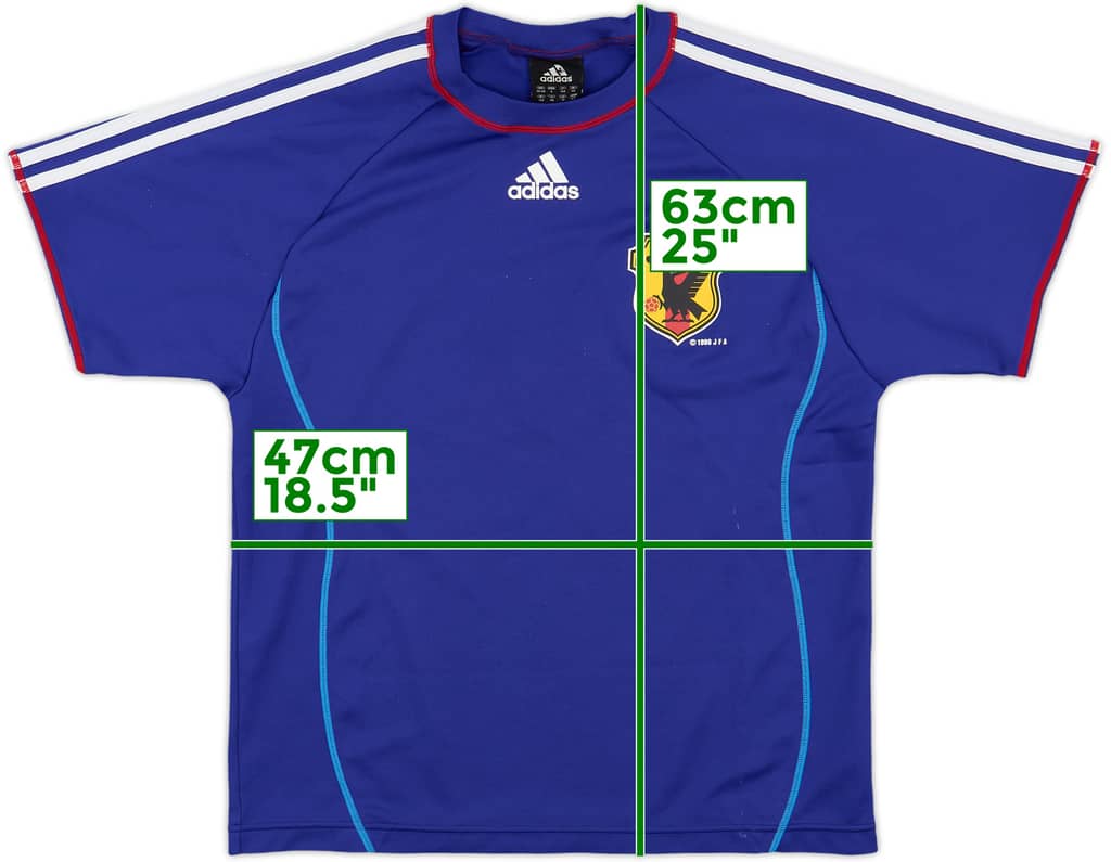 2006-07 Japan adidas Training Shirt - 9/10 - (S)