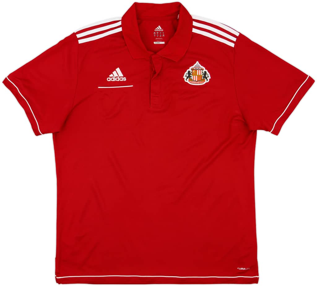 2014-15 Sunderland adidas Polo Shirt - 9/10 - (XXL)