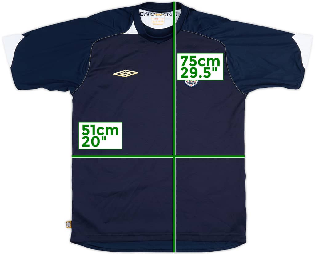 2004-05 England Umbro Training Shirt - 7/10 - (L)