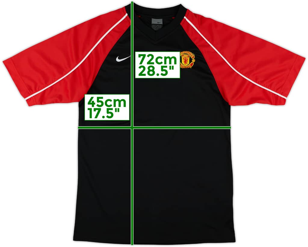2004-05 Manchester United Nike Training Shirt - 10/10 - (S)