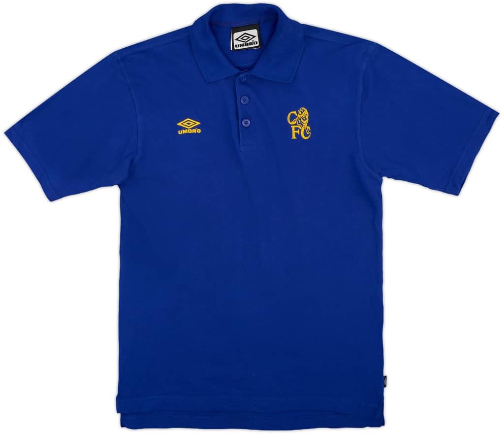 1998-99 Chelsea Umbro Polo Shirt - 9/10 - (S)