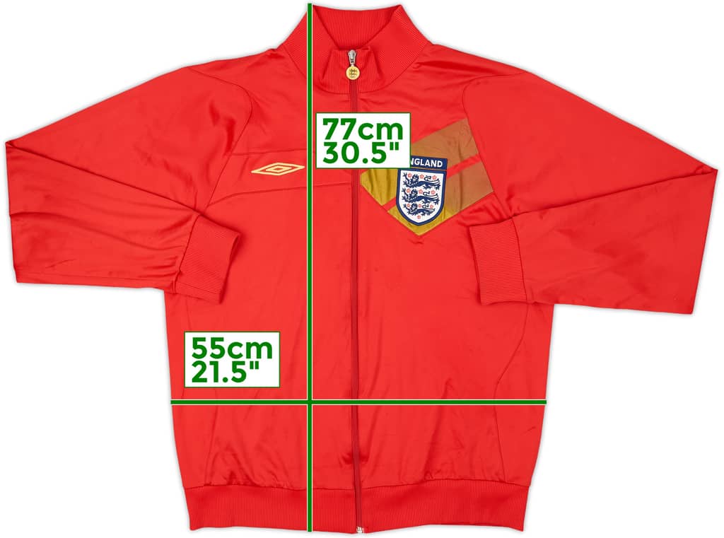 2007-09 England Umbro Track Jacket - 8/10 - (L)