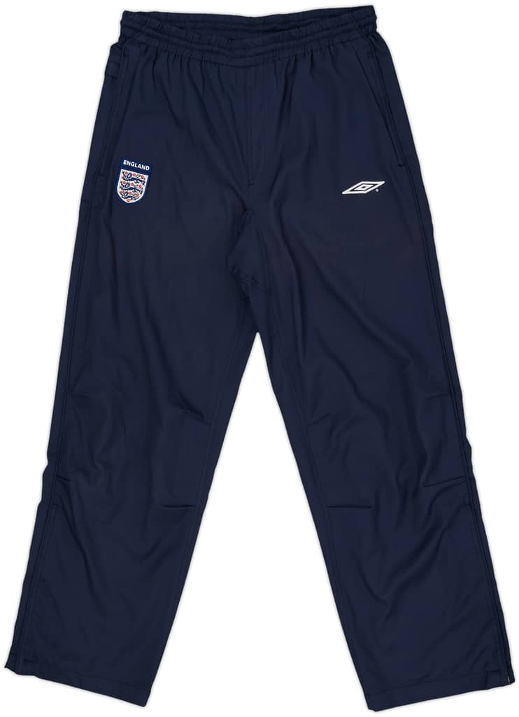 2004-06 England Umbro Track Pants/Bottoms - 8/10 - (S)